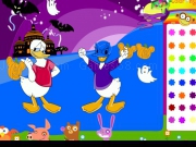Jeu Donald and Daisy coloring
