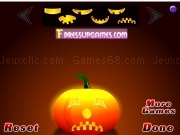 Jeu Decor the halloween pumpkin game