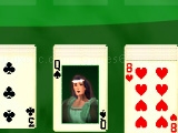 Jeu Solitaire carte