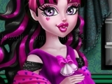Jeu Pregnant Draculaura maternity deco