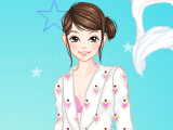 Jeu Barbie pyjama dressup
