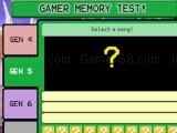 Jeu Gamer Memory Test!